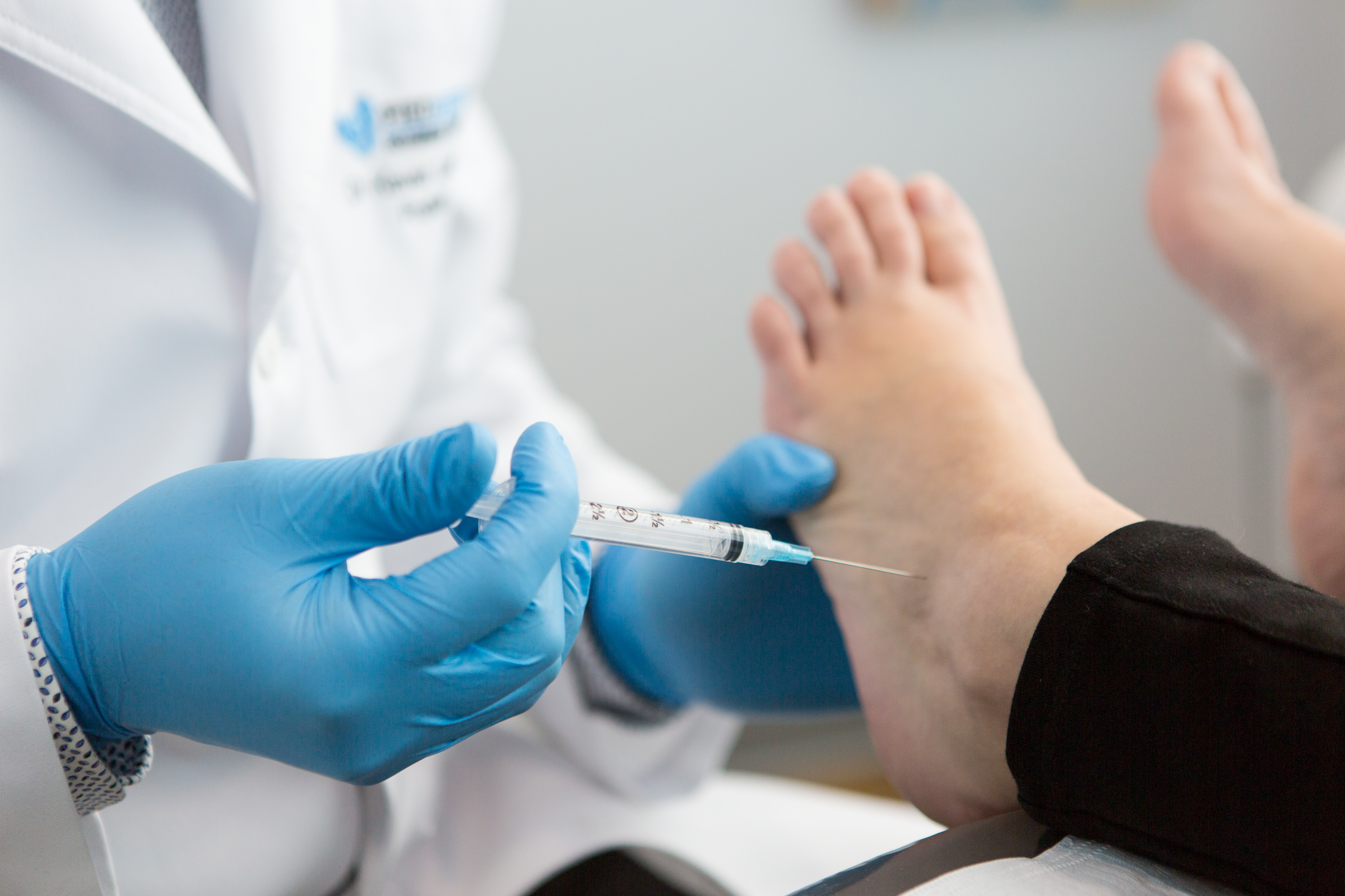 Cortisone injections in the foot